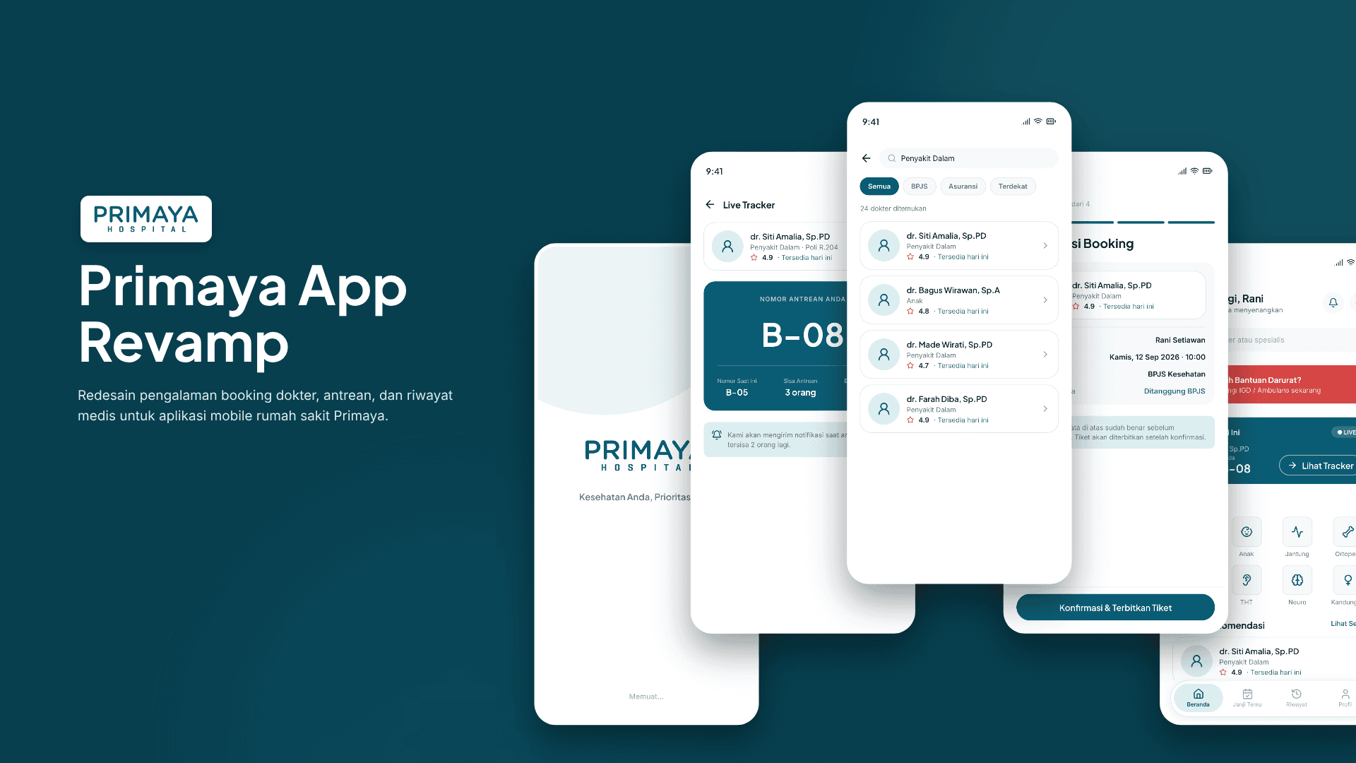 Primaya App Revamp